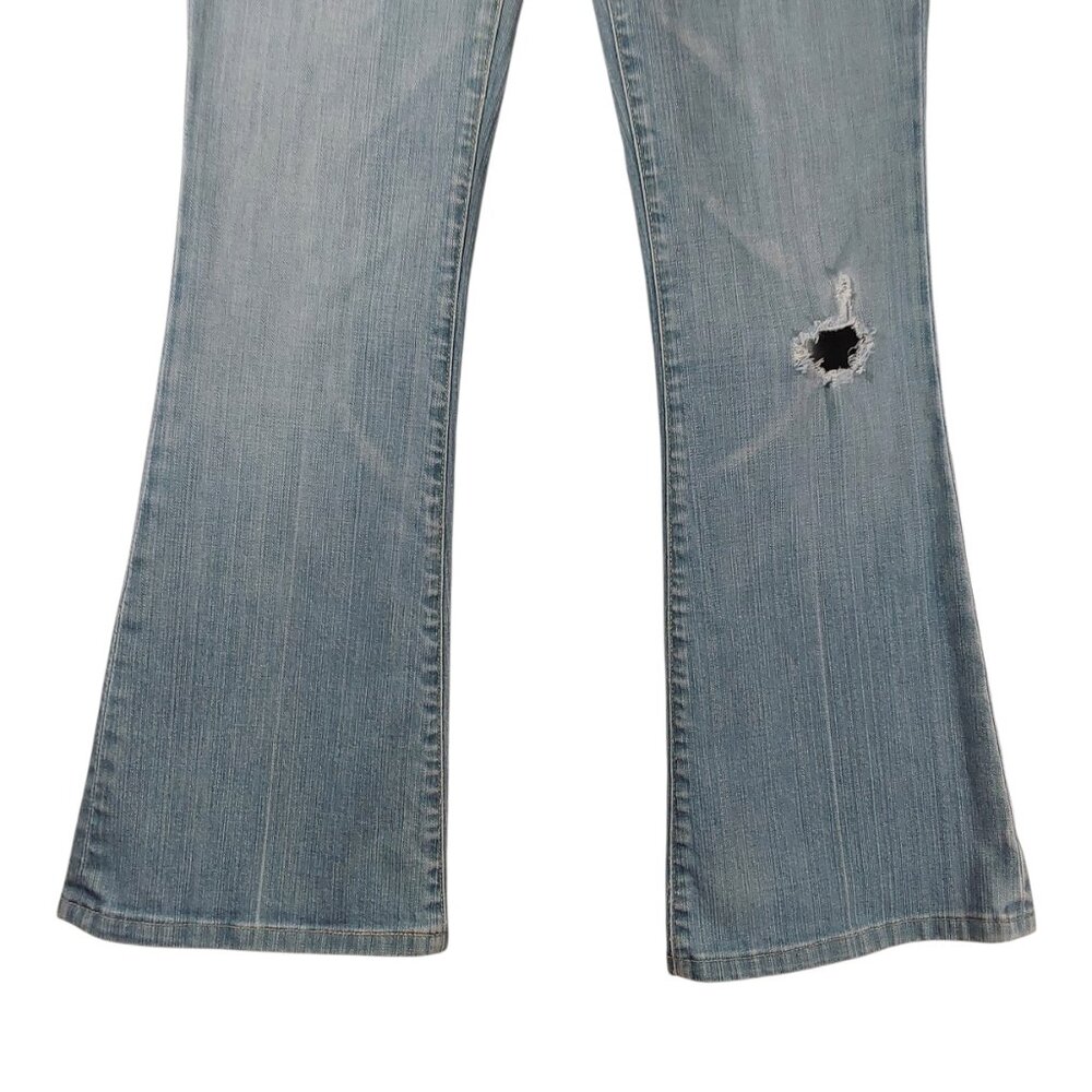 Citizens of Humanity Ingrid #002 28 x 31 Low-Waist Flare Light Wash Distressed - Picture 3 of 13